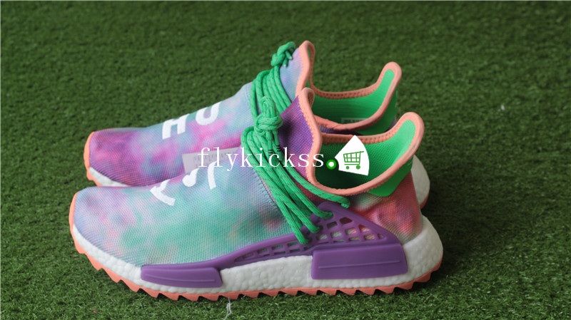 Pharrell Williams x NMD Human Race Holi Festival Chalk Coral